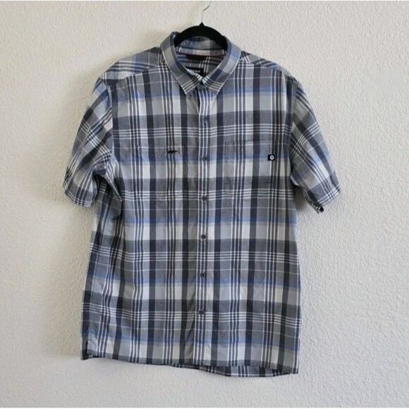 Marmot Short Sleeve Button Up Shirt Size XL Front Pockets - Picture 2 of 12